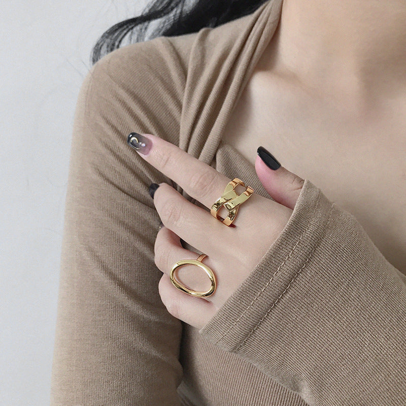 Party X Shape Ring