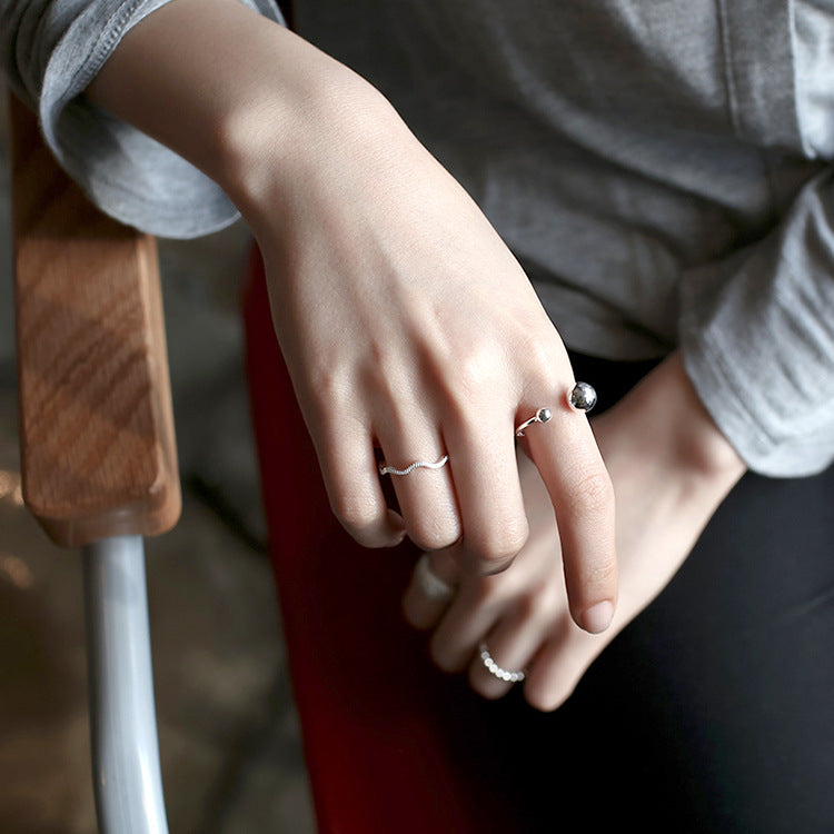 Double Beads Ring