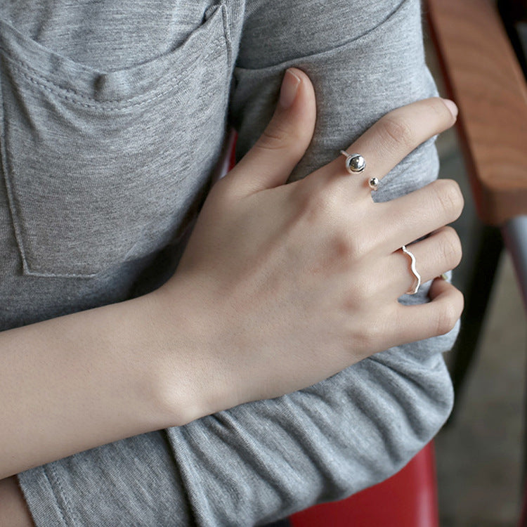 Double Beads Ring