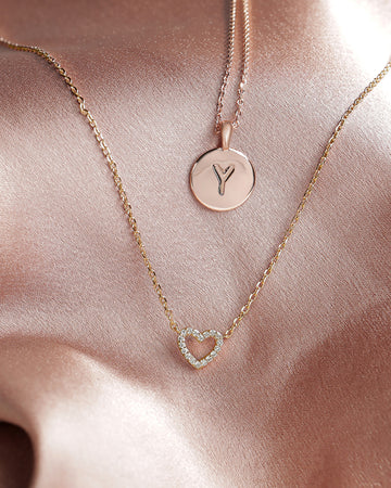 Open Heart Necklace