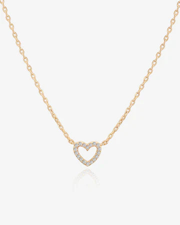 Open Heart Necklace